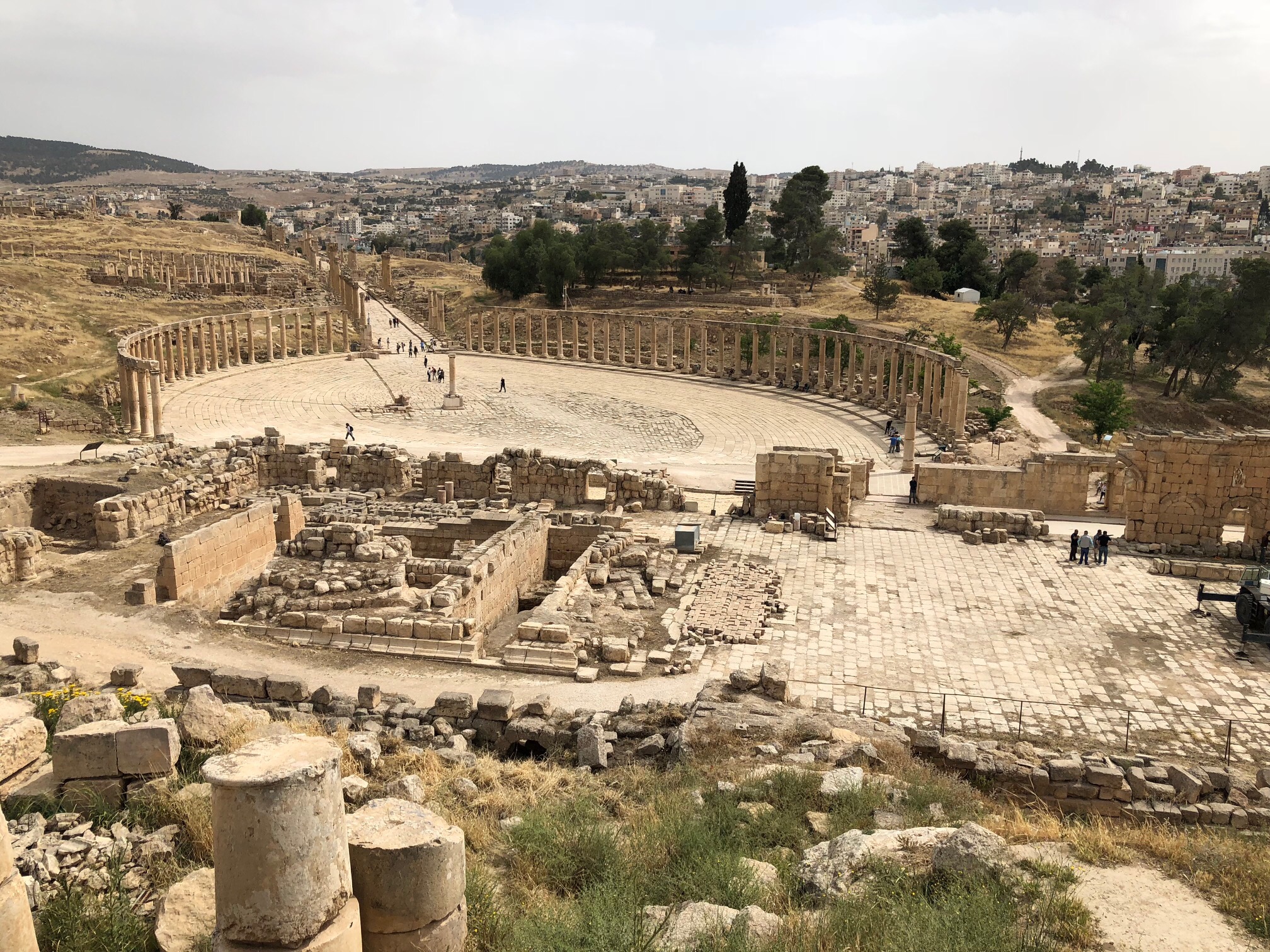 Roman ruins at Jerash, Jordan