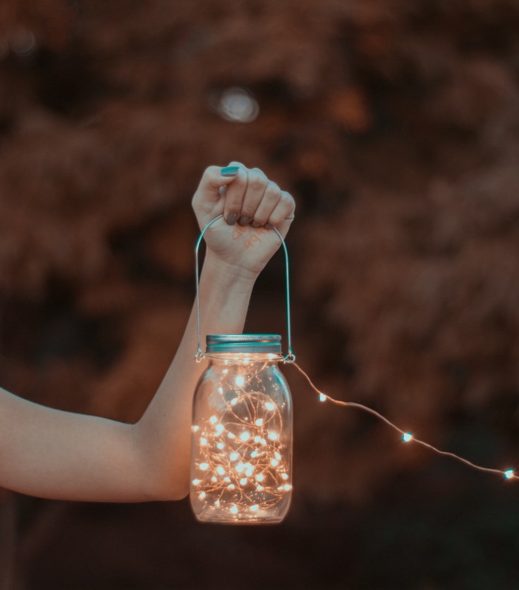 light in jar